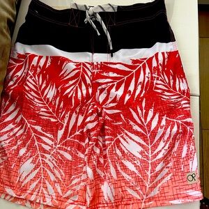 OP swim shorts size 28-30 S multi color